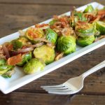 BRUSSEL SPROUTS WITH PROSCIUTTO